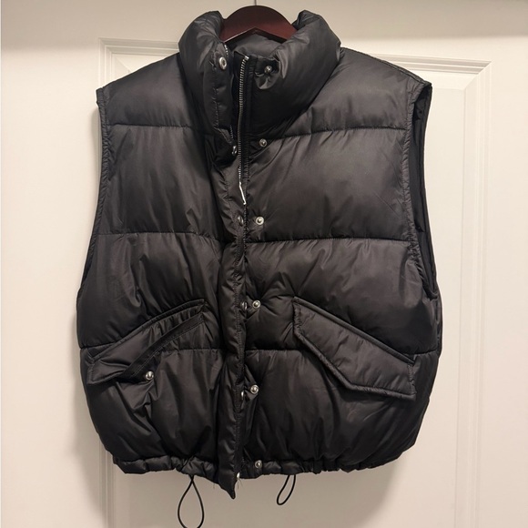 H&M Charcoal Puffer Vest - Picture 2 of 4